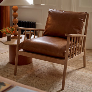 Casey Armchair, Barnaby Leather