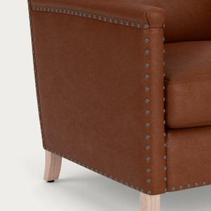 Caspar Armchair, Barnaby Leather