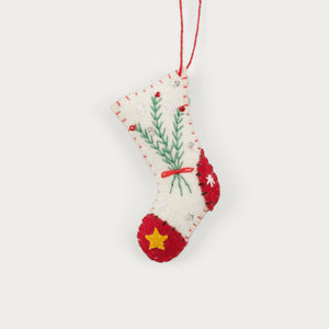 Christmas Stocking Felt Decoration