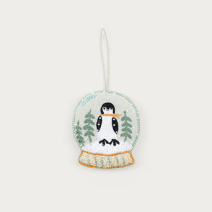 Penguin Snow Globe Decoration