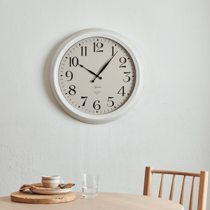 Harrison Wall Clock, Driftwood