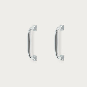 handles hardware chrome warwick handle drawer door pack of 2 neptune