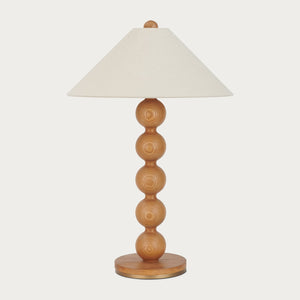 Neptune Dawes Bobbin Wooden Table Lamp Natural Cut Out v1