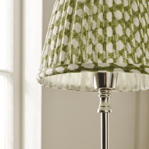 Hanover Small Table Lamp, Nickel