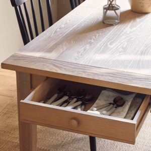 Moreton Extending Dining Table, Natural Oak